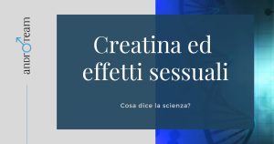 Creatina ed effetti sessuali - Copertina